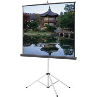 

Da-Lite Picture King Tripod Mounted Projection Screen, 50x50", 70" Diagonal, High Contrast Matte White Surface.