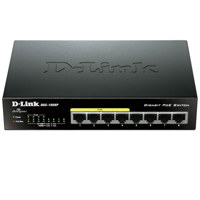 

D-Link DGS-1008P 8-Port Gigabit Ethernet PoE Switch, 4x Power-over-Ethernet Ports, 16Gbps Switching Capacity