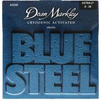 

Dean Markley Blue Steel Cryogenic Activated Electric Guitar Strings, Extra Light, 8-38 Gauge, 6-String Set