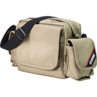 

Domke Metro Series Crosstown Courier Cordura Camera Bag, Holds DSLR with Lens, Extra Lens, Tan/Black