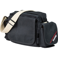 

Domke Metro Crosstown Courier RuggedWear Camera Bag, Holds DSLR with Lens, Extra Lens, Black/Sand