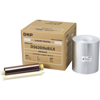 

DNP DS620A Printer Luxury Media, 6x8" Metallic Roll, 200 Prints Per Roll, 1-Pack