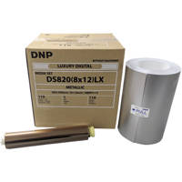 

DNP DS820A Printer Luxury Media, 8x12" Metallic Roll, 110 Prints Per Roll, 1-Pack