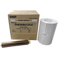 

DNP DS820A Printer Luxury Media, 8x12" Silver Pearl Roll, 110 Prints Per Roll, 1-Pack