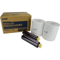 

DNP DS620A Perforated Printer Media, 4x6" Roll, 2" Single Perf, 400 Prints Per Roll, 2-Pack (Total 800 Prints)