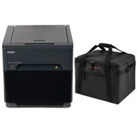 

DNP QW410 4.5" Dye Sublimation Printer, 300x300 dpi, 190 4x6" Prints Per Hour - with Slinger Padded Printer Carrying Case