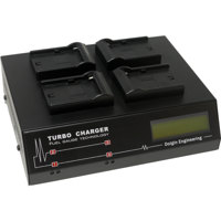 

Dolgin Engineering TC400 4-Position Charger with Diagnostics LCD Display for Sony NP-FM500H Batteries