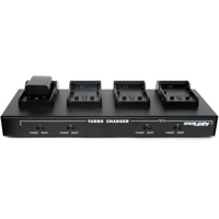 

Dolgin Engineering TC400 4-Position Charger with Diagnostics LCD Display for Sony NP-FZ100 Batteries