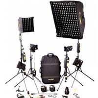 

Dedolight 4 Light Backpack Kit, 230V, Includes 2x DLH1x150S Soft Light Head, 3x DT24-1 Power Supply, DLH4 Light Head, DLGRIDXS Grid & DSBSS Dedoflex Silver Dome