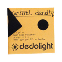 

Dedolight Neutral Density Gel Set for the 100 / 150 Series Lights, Set of 12 Filters.