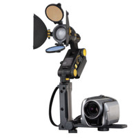 

Dedolight DLBRHS Rail with 1/4" Screw for Camera & Handgrip with LedZilla Shoe