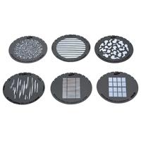 

Dedolight 6 Gobo M Size Steel Set for Classic Series DP1 and DP3 Projection Attachment