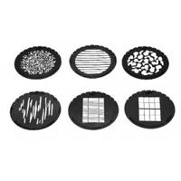 

Dedolight 6 Gobo A Size Steel Set for DP400 Imager