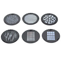 

Dedolight 50mm 6 Gobo Steel Set for DP1S Projection Attachment/Imager