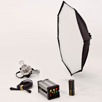 

Dedolight Octodome 400 Watt Daylight Kit with Head, Ballast, HMI Bulb and Soft Case