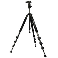 

Dolica 65" Proline Aluminum Tripod and Ball Head Combo, Supports 17 lbs., Black