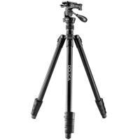 

Dolica 4-Section Aluminum Proline Tripod with Pan and Tilt Head, Supports 20 Lbs, 70" Maximum Height