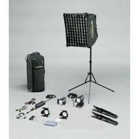 

Dedolight S1BU Basic Compact 3-Light Kit with Spotlight, Soft Light Head and Softbox