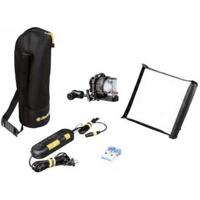 

Dedolight SBABE 230VAC Basic Baby Soft Kit, Includes DSC150S Soft Bag, DLH1x150 Soft Light, DSBSXS Mini Soft Box, DT24-1 Power Supply 24V, DL150 Halogen Lamp