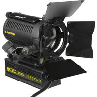 

Dedolight Dedo SM24-300U Mono 150W 24V Tungsten Spotlight Kit with On-Board Dimmer, Barndoors, Filter Holder, Bulbs and Soft Case