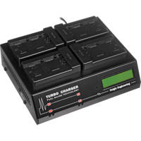 

Dolgin Engineering TC400 4-Position Charger (120-240V) for Panasonic DVX 100 HVX200 & Similar Camcorder Batteries