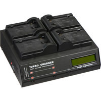 

Dolgin Engineering TC400-CAN 4-Position Battery Charger for Canon XL2 Series Batteries and Canon C100, C300, C500 Cinema Camera Batteries