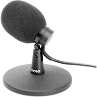 

DPA Microphones d:dicate 4018ES-T Supercardioid Table Microphone Kit, Includes SM4000-C Suspension Mount, Table Stand, Foam Windscreen