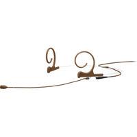 

DPA Microphones d:fine CORE 4288 Round Directional Flex Two-Ear Headset Microphone with MicroDot Connector, 120mm Boom, Brown
