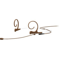 

DPA Microphones d:fine CORE 4288 Round Directional Flex Two-Ear Headset Microphone with MicroDot Connector, 100mm Boom, Brown
