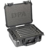 

DPA Microphones d:dicate 5006-11A Surround Kit, Includes 3x 4006A Omni Microphone, 2x 4011A Cardioid Microphone, 3x DD0251 Free-Field Grid