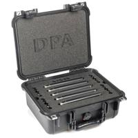 

DPA Microphones d:dicate 5006A Surround Kit, Includes 5x 4006A Omni Microphone, 5x DD0251 Free-Field Grid, 5x DD0254 Close-Miking Grid, 5x DD0297 Diffuse-Field Grid