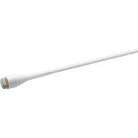 

DPA Microphones d:screet Core 4060 Miniature Omnidirectional Microphone with Hardwired 3-Pin LEMO Connector, Normal SPL, High-Sens, White