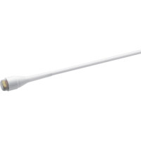 

DPA Microphones d:screet Core 4061 Miniature Omnidirectional Microphone with Hardwired TA4F/Mini XLR Connector, Loud SPL, Low-Sens, White