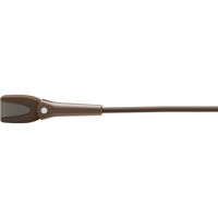 

DPA Microphones d:screet 4161 Slim Omnidirectional Microphone with Hardwired MicroDot Connector, Loud SPL, Brown