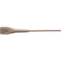 

DPA Microphones d:screet 4161 Slim Omnidirectional Microphone with Hardwired MicroDot Connector, Loud SPL, Beige