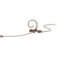 

DPA Microphones d:fine CORE 4166 Slim Flex Omnidirectional Earset Microphone with MicroDot Connector, 90mm Boom, Brown