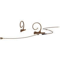 

DPA Microphones d:fine CORE 4166 Slim Flex Omnidirectional Headset Microphone with Hardwired TA4F Connector, 110mm Boom, Brown