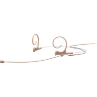 

DPA Microphones d:fine CORE 4166 Slim Flex Omnidirectional Headset Microphone with Hardwired 1/8" Mini Jack Connector, 110mm Boom, Beige