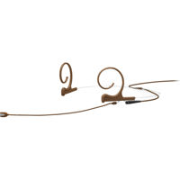 

DPA Microphones d:fine CORE 4188 Slim Directional Flex Two-Ear Headset Microphone with MicroDot Connector, 120mm Boom, Brown