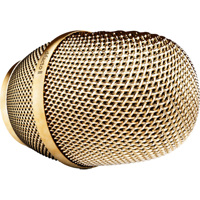 

DPA Microphones d:facto II Handheld Vocal Microphone Outer Grid with Windscreen and Pop Filter Assembly, Gold