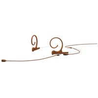 

DPA Microphones d:fine 88 Dual-Ear Directional Headset Microphone with Microdot Termination Connector and 120mm Long Boom, Adaptor Required, 20Hz-20kHz, Brown