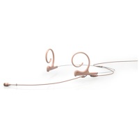 

DPA Microphones d:fine 66 Dual-Ear Omnidirectional Headset Microphone with Microdot Termination Connector and 110mm Long Boom, Adaptor Required, 20Hz-20kHz, Beige