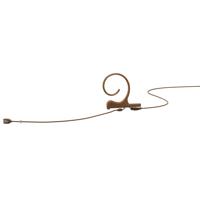 

DPA Microphones d:fine Single-Ear Omnidirectional Headset Microphone with Hardwired 3-Pin LEMO Connector and 110mm Long Boom, Brown