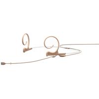 

DPA Microphones d:fine Dual-Ear Omnidirectional Headset Microphone with Microdot Termination and 90mm Medium Boom, Adaptor Required, 20Hz-20kHz, Beige