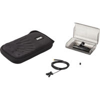

DPA Microphones d:screet CORE 4060 Miniature Omnidirectional Lavalier Microphone Kit with DAD6001-BC XLR Adapter, Normal SPL, Black