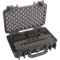 

DPA Microphones d:dicate 4007A Stereo Pair 12mm Omnidirectional Condenser Microphones, Includes 2x MMP-A Standard Preamplifiers, 2x Microphone Clips, 2x Foam Windscreens and Peli Case