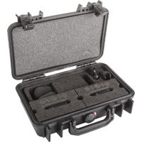 

DPA Microphones d:dicate 4007C Stereo Pair 12mm Omnidirectional Condenser Microphones, Includes 2x MMP-C Compact Preamplifiers, 2x Microphone Clips, 2x Foam Windscreens and Peli Case