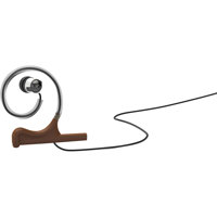 

DPA Microphones d:fine Single In-Ear Broadcast Headset Mount with 3.5mm Mini-Jack Connector, Single Ear, Brown