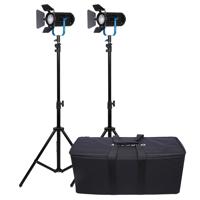 

Dracast Fresnel BoltRay Plus 400 40W LED Daylight 2-Light Kit with Sony Battery Plate and Digital Readout