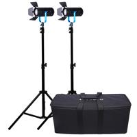 

Dracast Fresnel BoltRay Plus 600 60W LED Daylight 2-Light Kit with Sony Battery Plate and Digital Readout
